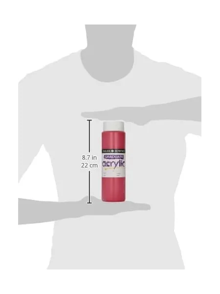 Ακρυλικά daler rowney 500ml crimson red 542 - Daler rowney