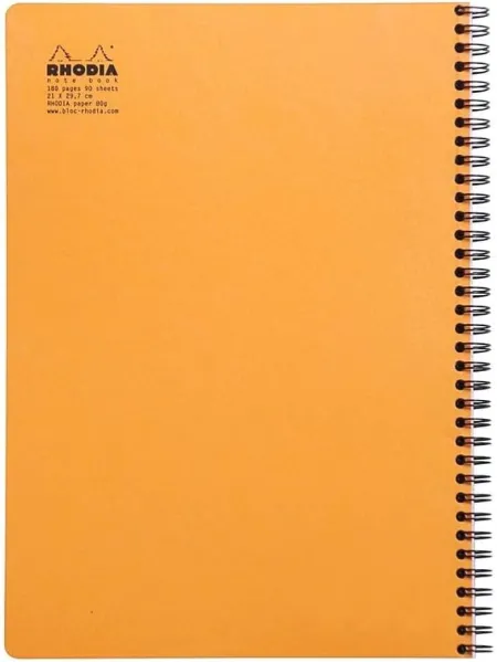 τετράδιο σπιράλ rhodia notebook a4 80 φύλλα - Rhodia