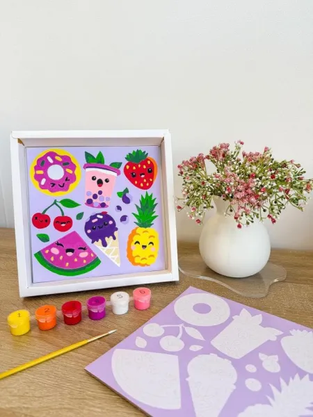 Ζωγραφική maped paint by numbers kawai food sweet 7+ - Maped