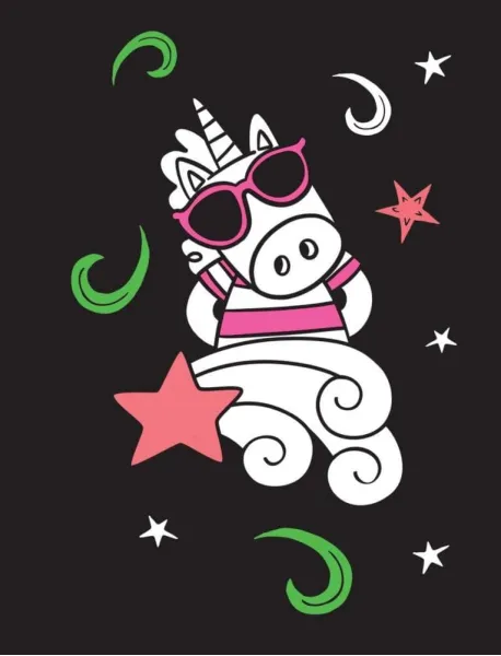 χρωματίζω με neon color unicorn susaeta 4+ - Susaeta