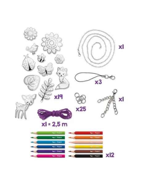 Κατασκευή κοσμημάτων maped magical plastic 6+ - Maped