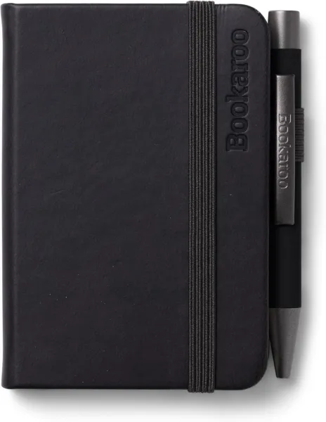σημειωματάριο if bookaroo α7 με στυλό black - If