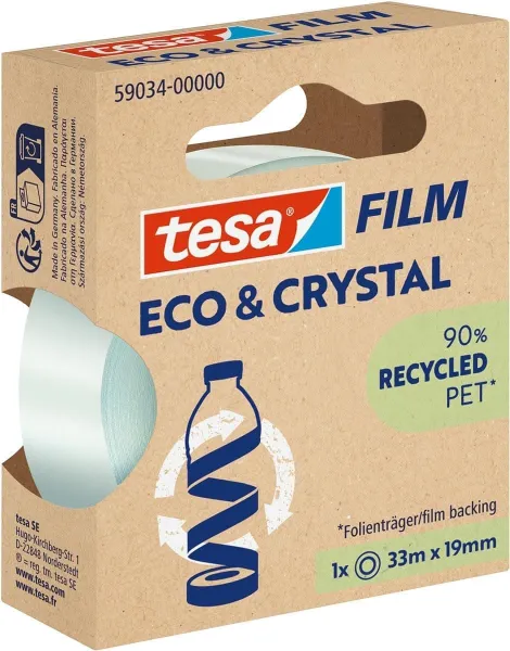 σελοτέιπ tesa eco-crystal 19mmx33m - Tesa