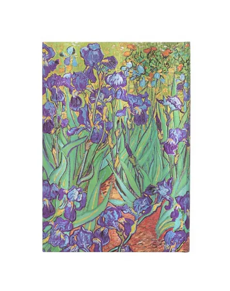 σημειωματάριο paperblanks ριγέ van gogh's irises midi - Paperblanks