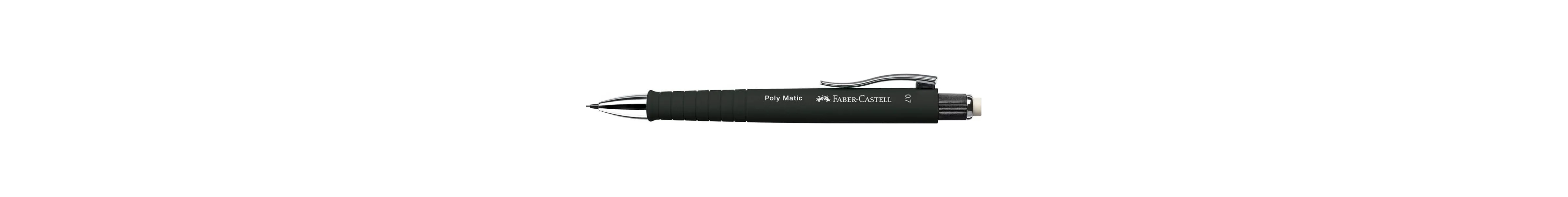 Μηχανικό μολύβι faber castell polymatic 0.7mm black - Faber castell