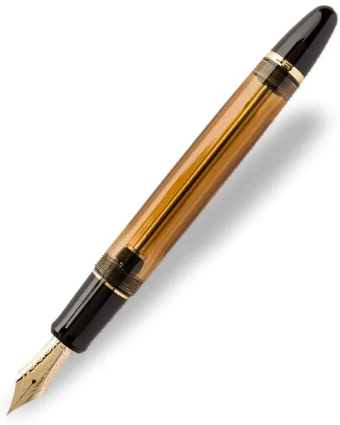 πένα pilot custom 823 fine 14k fkke-3mrp-bn-f καφέ - Pilot