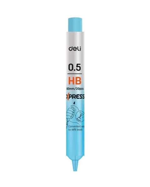 Μύτες deli 0.5mm hb 20 τεμάχια - Deli