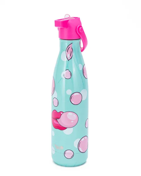 Μεταλλικό θερμός yolo bubble gum 500ml με στόμιο - Yolo