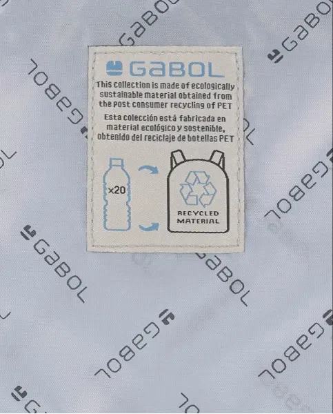 σακίδιο gabol week eco travel backpack blue 19lt - Gabol