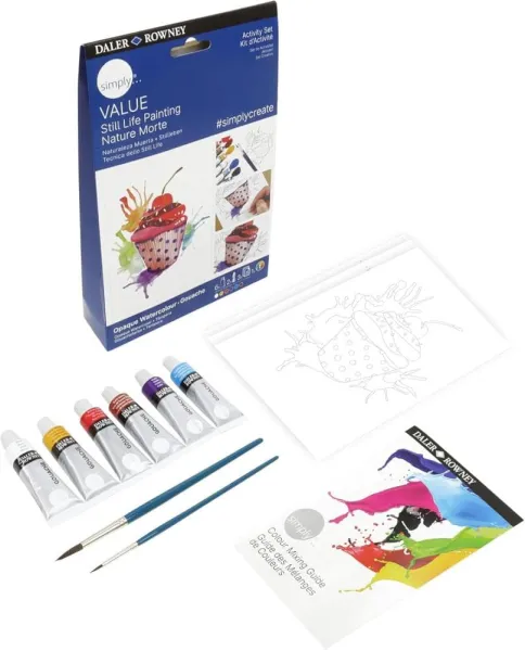 σετ ζωγραφικής daler rowney simply value still life - Daler rowney