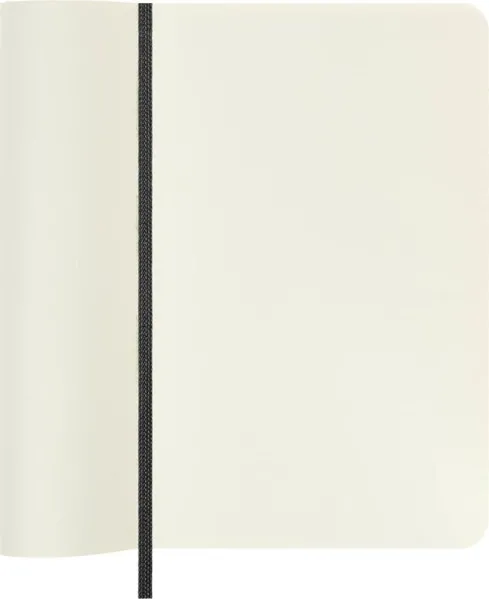 σημειωματάρειο moleskine plain notebook 9x14cm soft cover μαύρο - Moleskine