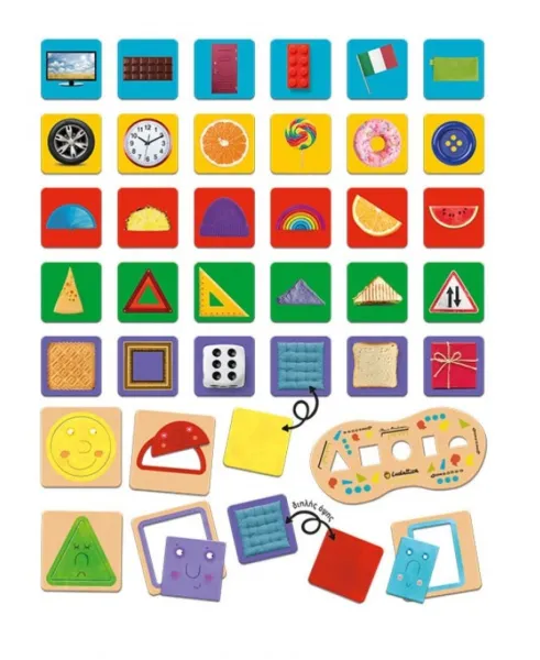Επιτραπέζιο παιχνίδι ludattica montessori ο κυνηγός των σχημάτων 3+ - Ludaticca