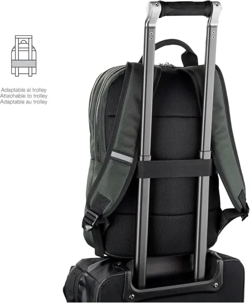 σακίδιο miquelrius laptop bag to work πράσινο - Miquelrius