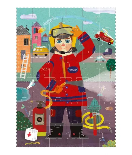 παζλ londji fireman 36 κομμάτια 3+ - Londji