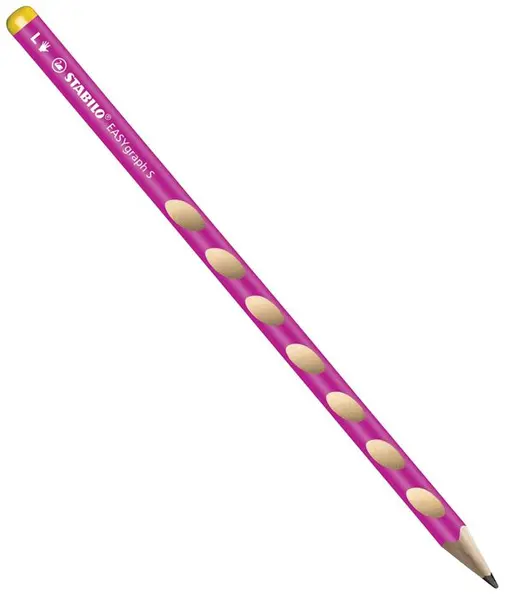 Μολύβι stabilo easygraph ηβ s για αριστερόχειρες pastel pink - Stabilo