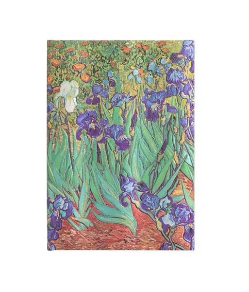 σημειωματάριο paperblanks ριγέ van gogh's irises midi - Paperblanks