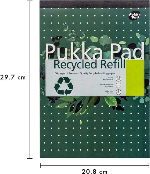 Μπλοκ pukka pad α4 100 σελίδες recycled - Pukka pad