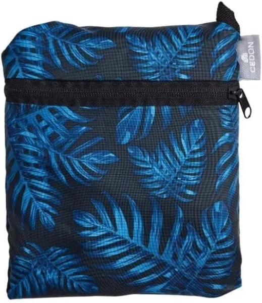 τσάντα cedon easy travel bag philodendron blue - Cedon