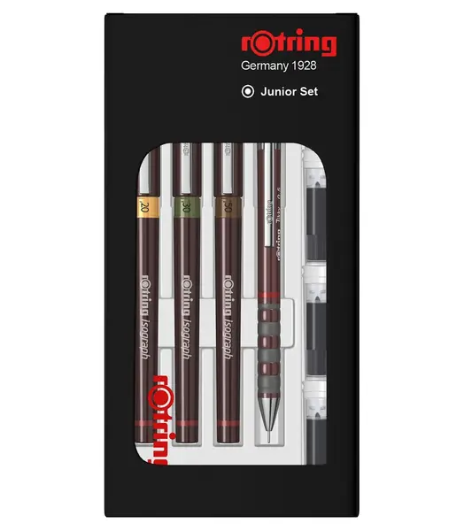 Isograph rotring college set junior ( 0.20 - 0.30 - 0.50 ) - Rotring