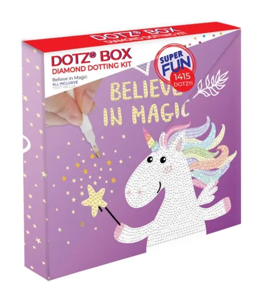 Κατασκευή ψηφιδωτό diamond dotz box believe in magic 8+ - Diamond dotz