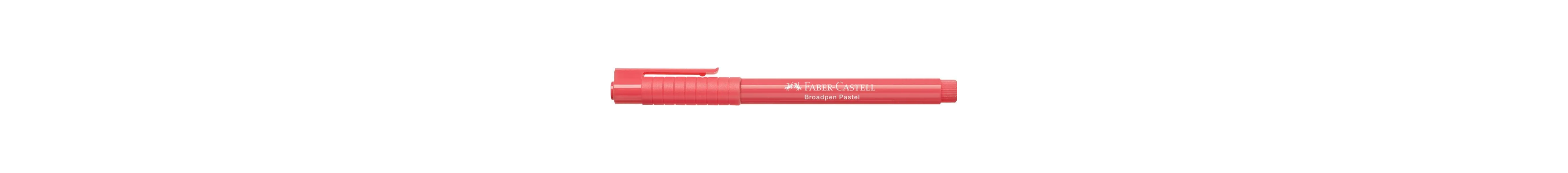 Μαρκαδόρος faber castell broadpen 1554 pastel coral - Faber castell