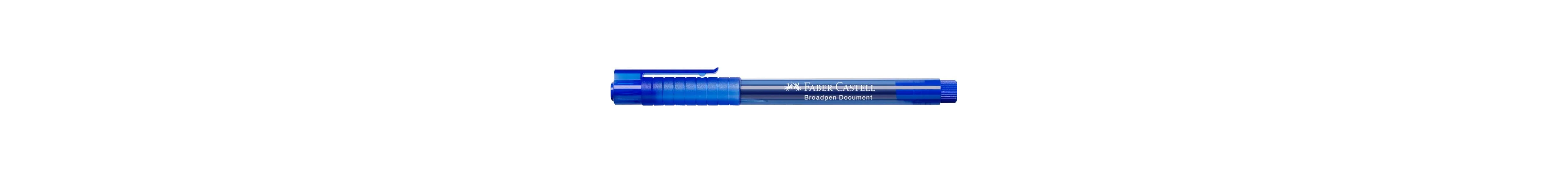 Μαρκαδόρος faber castell broadpen 1554 μπλε - Faber castell