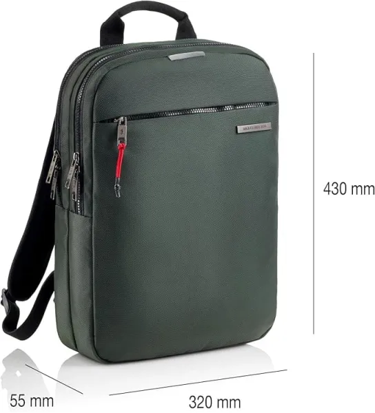 σακίδιο miquelrius laptop bag to work πράσινο - Miquelrius