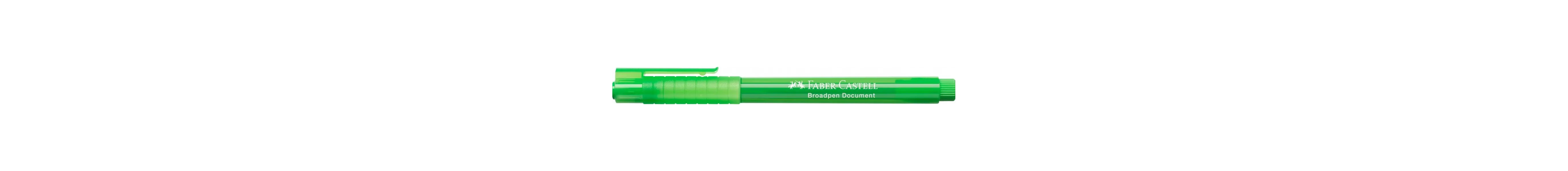 Μαρκαδόρος faber castell broadpen 1554 λαχανί - Faber castell