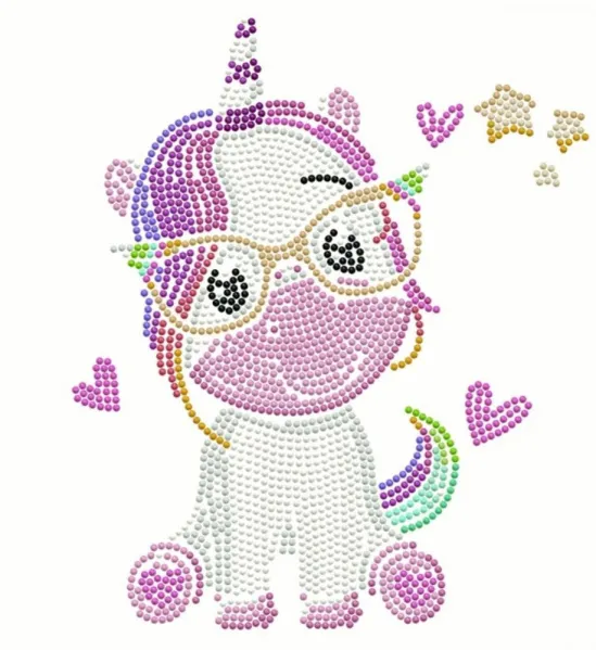 Κατασκευή diamond dotz καμβάς sweet studycorn 23x32cm 8+ - Diamond dotz
