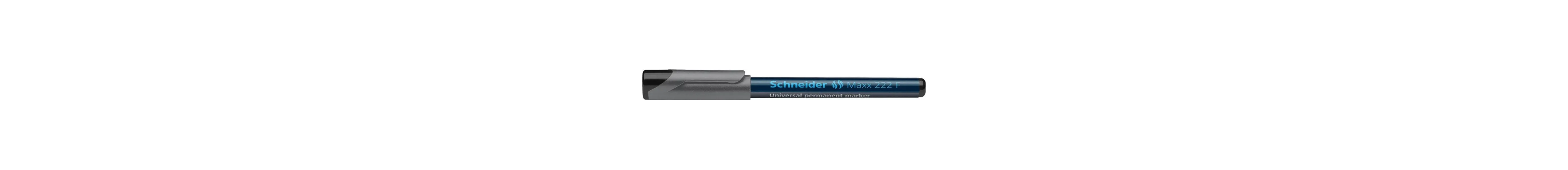 Μαρκαδόρος schneider permanent maxx 222 0.7mm f μαύρο - Schneider