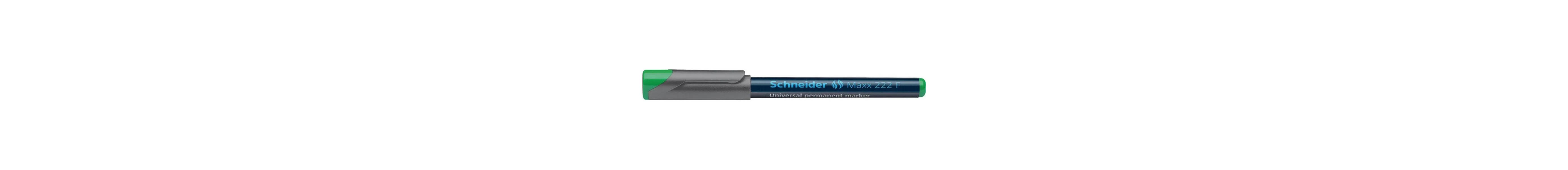 Μαρκαδόρος schneider permanent maxx 222 0.7mm f πράσινο - Schneider
