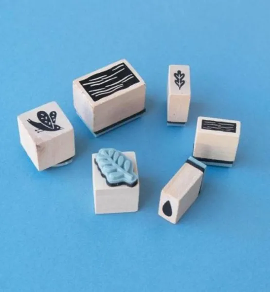 σετ arts & crafts londji calming stamps nature 5+ - Londji