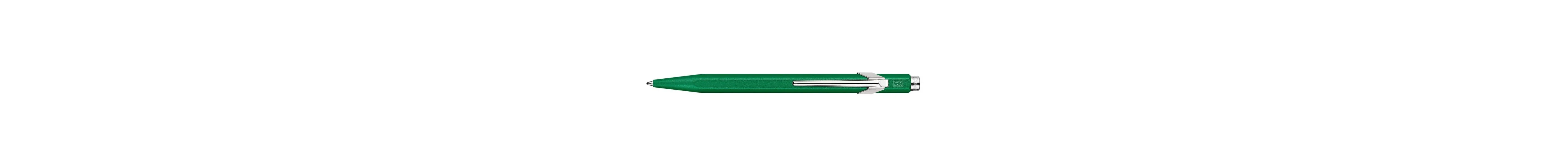 στυλό caran d'ache 849 colormat-x πράσινο σε μεταλλικό κουτί δώρου ballpen - Caran d'ache