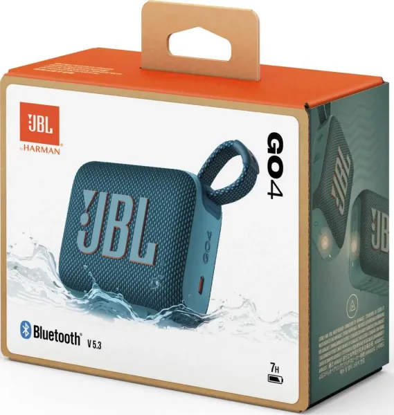 Ηχείο jbl go4 portable bluetooth speaker water-dust proof ip67 blue - Jbl