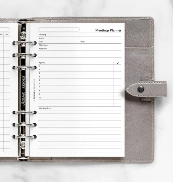 Ανταλλακτικό filofax α5 meetings planner 341315 - Filofax
