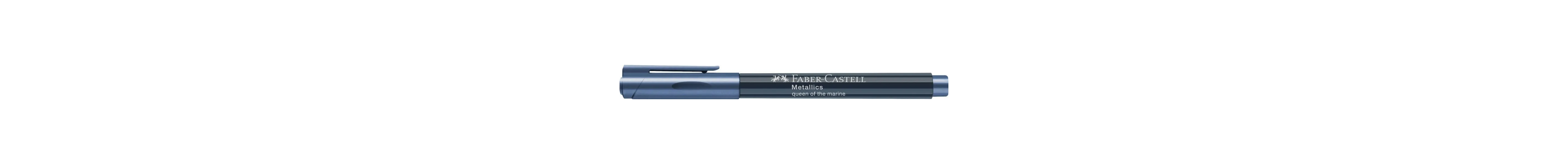 Μαρκαδόρος faber castell metallics queen of the marine - Faber castell