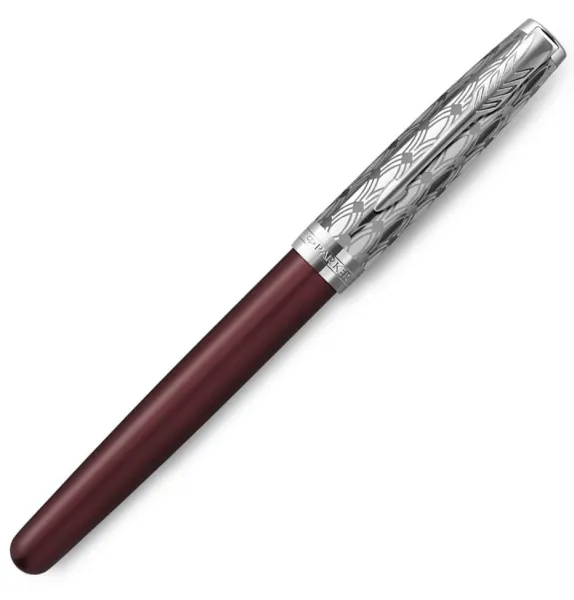 πένα parker sonnet premium metal red ct fpen 18k - Parker