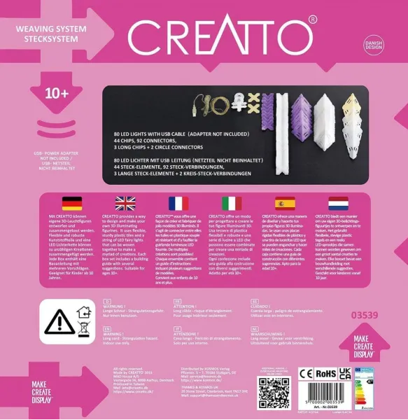 Κατασκευή kosmos με led 4 σε 1 unicorn - Kosmos