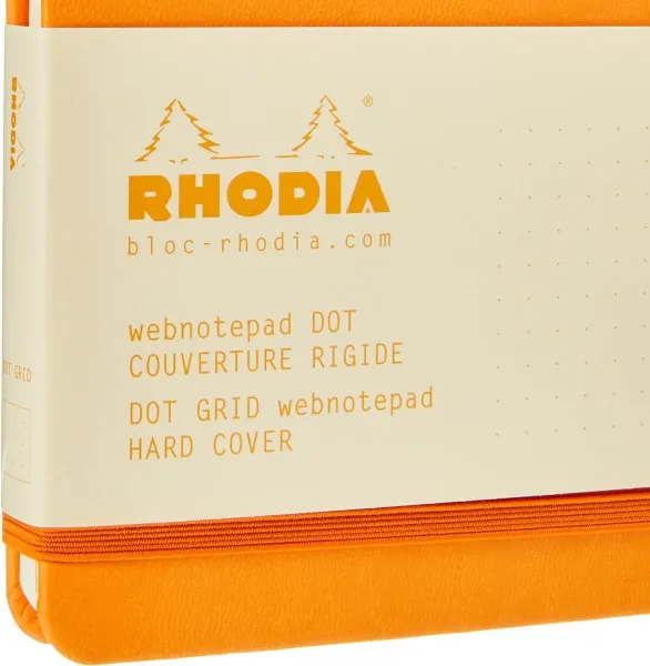 σημειωματάριο rhodia webnotepad πορτοκαλί a5 dotted 96 φύλλα - Rhodia