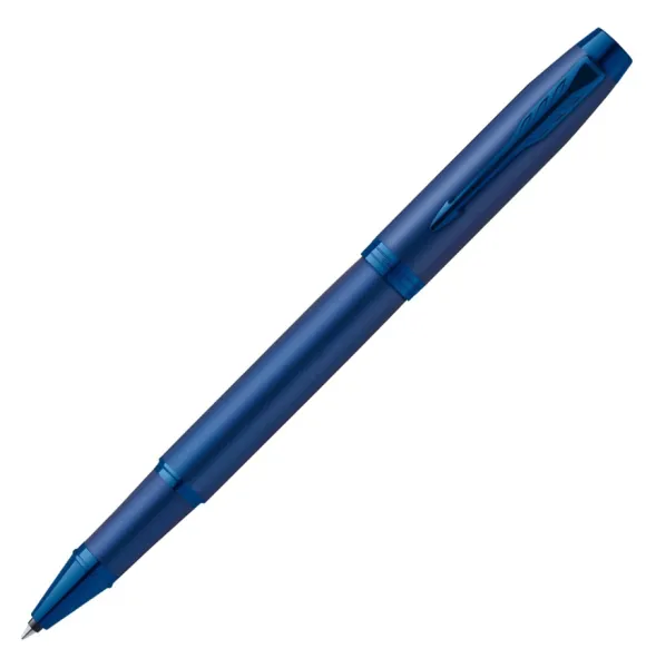 στυλό parker i.m monochrome blue rollerball με δώρο σημειωματάριο - Parker