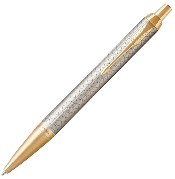 στυλό parker i.m premium warm grey gt ballpen με δώρο σημειωματάριο - Parker