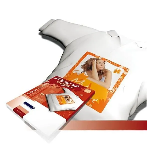 χαρτί μεταφοράς σιδερότυπο σε ύφασμα rayfilm print self inkjet iron white 5 φύλλα - Rayfilm