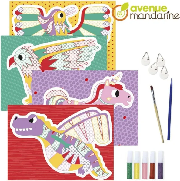 σετ κατασκευής coloured sand boards mandarine 5+ - Mandarine