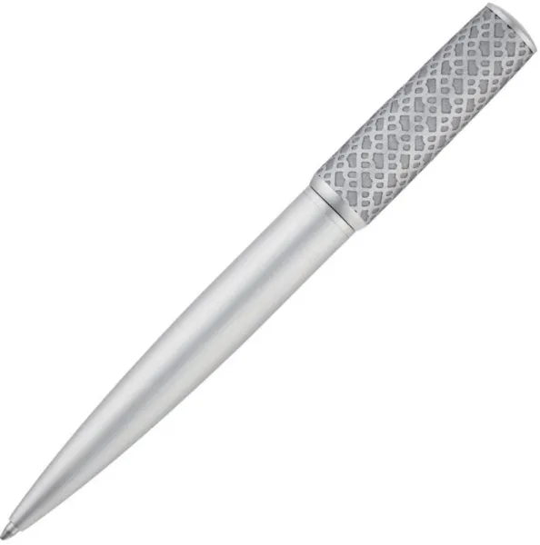 στυλό hugo boss arche monogram chrome ballpen - Hugo boss