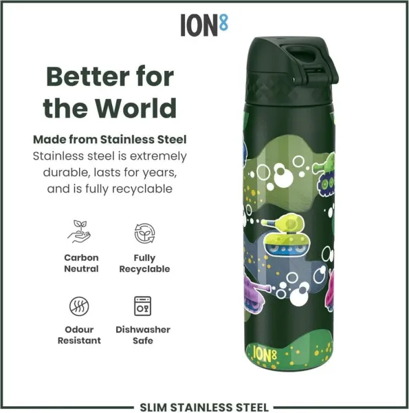 παγούρι ion8 μεταλλικό 600ml tanks - Ion8