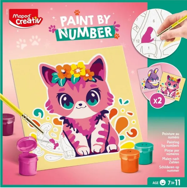 Ζωγραφική maped paint by numbers 7+ - Maped