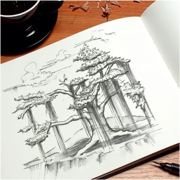 Μπλοκ sketchbook rhodia lavis technique a4 64 φύλλα 200g/m - Rhodia