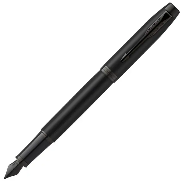 πένα parker im monochrome achromatic metal black bt fpen - Parker