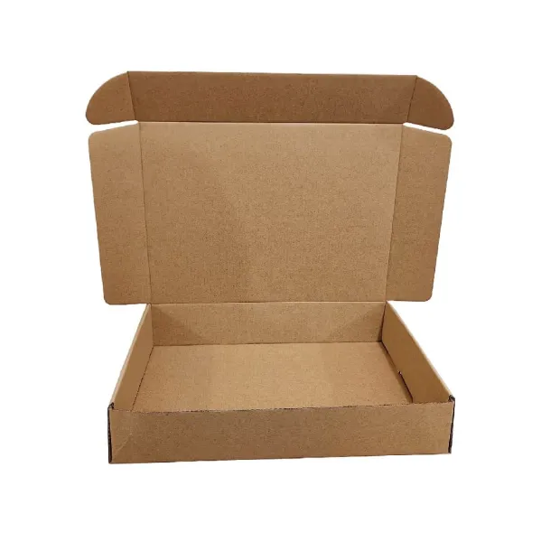 Κουτί αποστολής χάρτινο 32x23x6cm κραφτ - συσκευασία 100 τεμαχίων - Metron