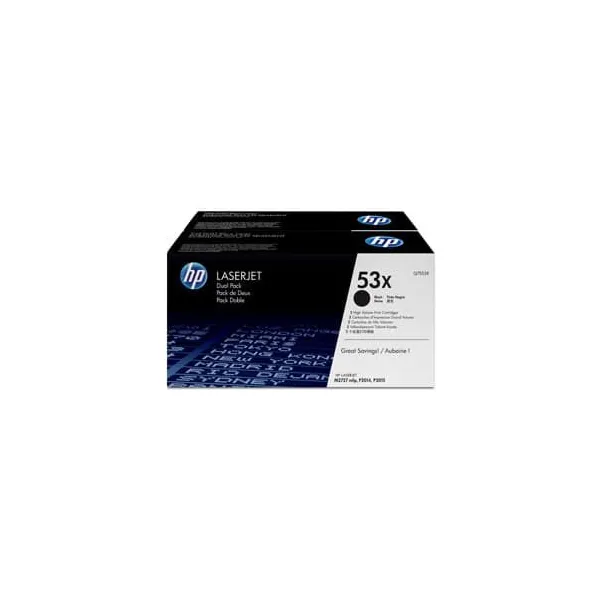 Toner hp q7553x 53x black - Hp